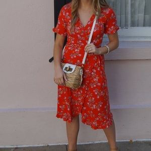 TOP SHOP Wrap Dress